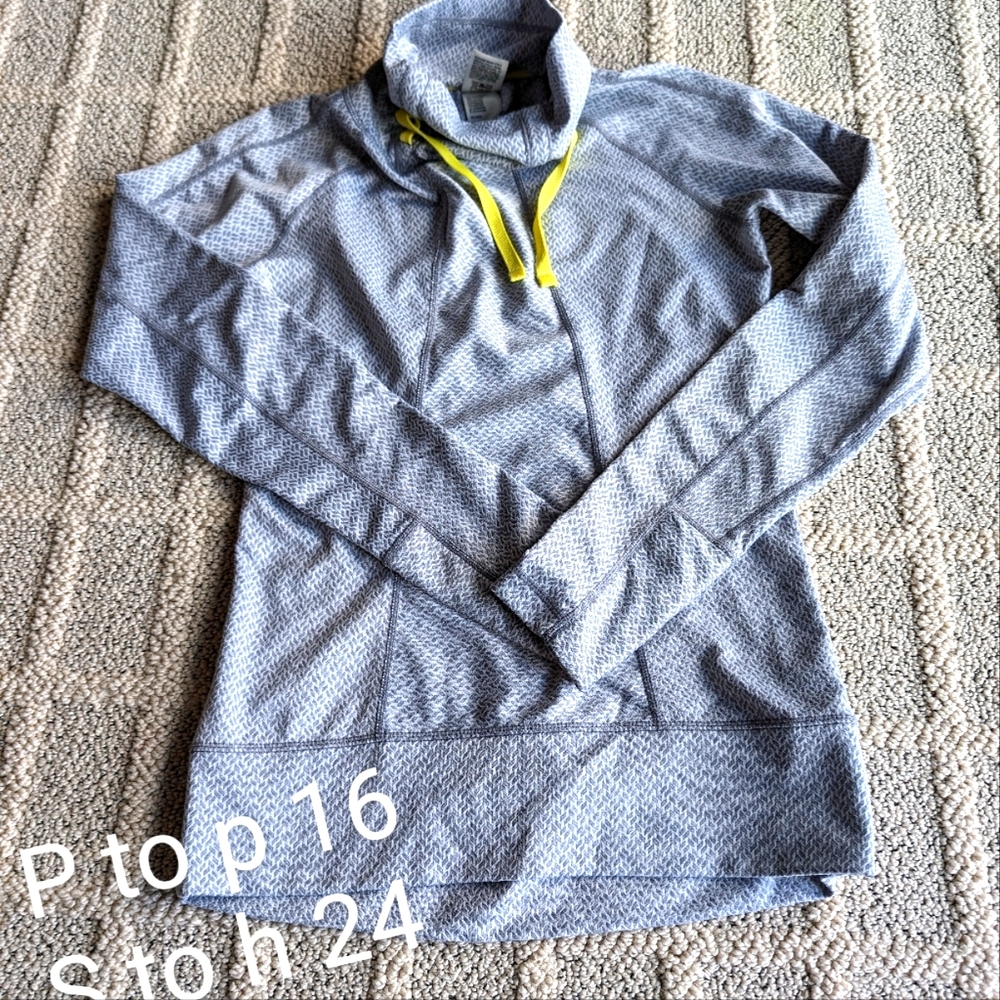 Women's Scuba Neck Sweatshirt, Women's Grey Sweatshirt